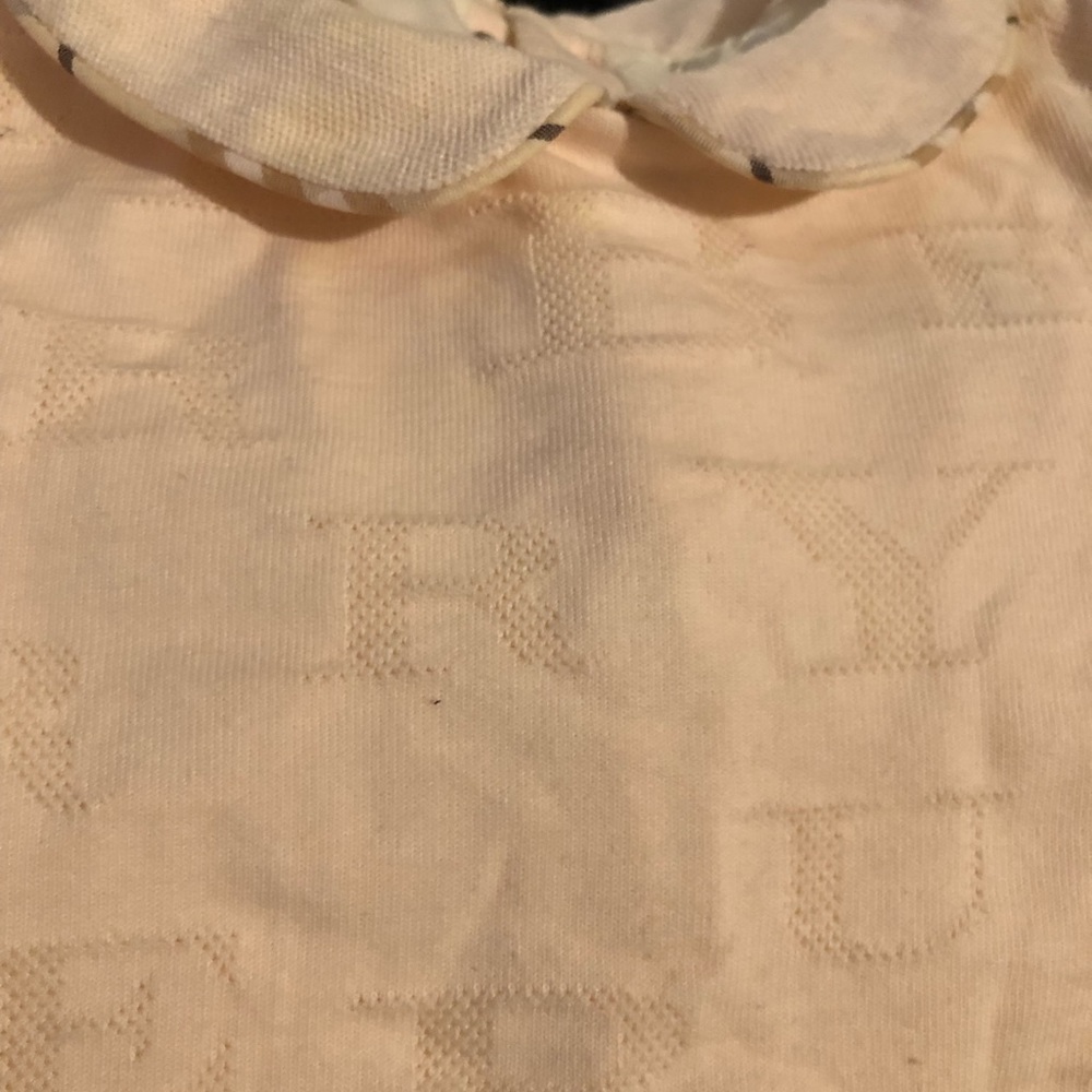 Authentic Burberry Onsie Size 3/6 months